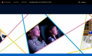 Schermafbeelding van hetscheepvaartmuseum.nl