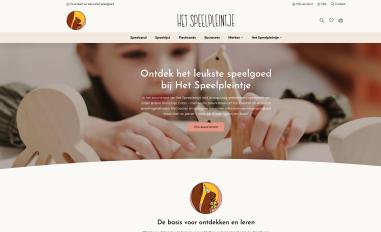 Schermafbeelding van hetspeelpleintje.nl