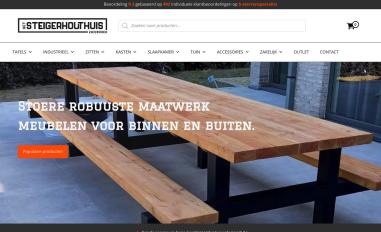 Schermafbeelding van hetsteigerhouthuis.nl