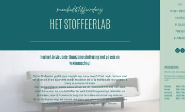 Schermafbeelding van hetstoffeerlab.nl