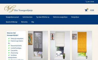 Schermafbeelding van hetvouwgordijntje.nl