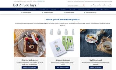 Schermafbeelding van hetzilverhuys.com