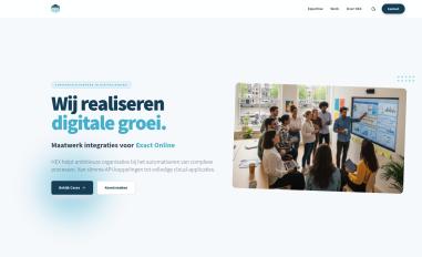 Schermafbeelding van hex.nl