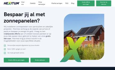 Schermafbeelding van hexitumsolar.com
