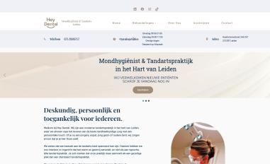 Schermafbeelding van heydental.nl