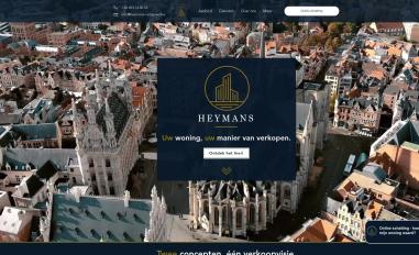 Schermafbeelding van heymans-vastgoed.be