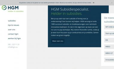 Schermafbeelding van hgm.eu