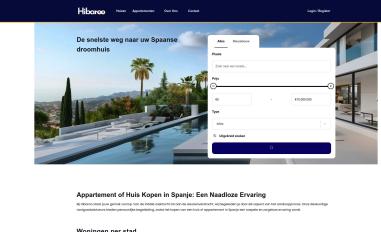 Schermafbeelding van hibaroo.com