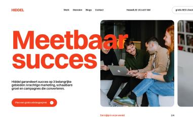Schermafbeelding van hiddel.be