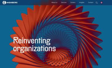 Schermafbeelding van highberg.com