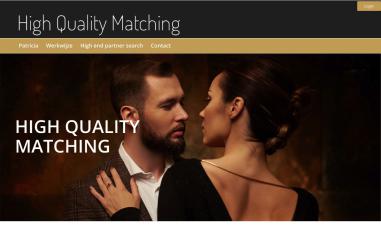 Schermafbeelding van highqualitymatching.nl