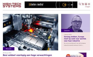 Schermafbeelding van hightechsystems.nl