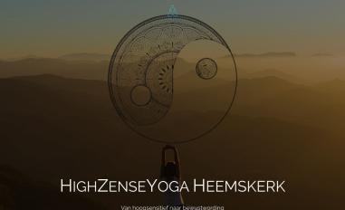 Schermafbeelding van highzenseyoga.nl