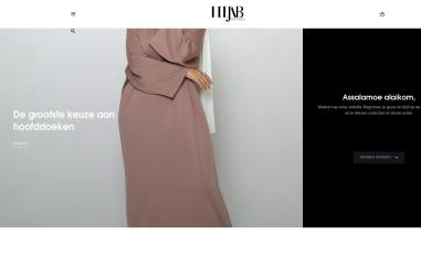 Schermafbeelding van hijabboutique.nl