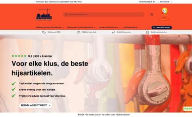 Schermafbeelding van hijskampioen.nl