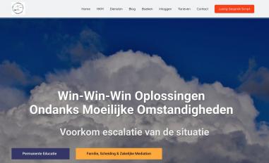 Schermafbeelding van hildekroonmediation.nl