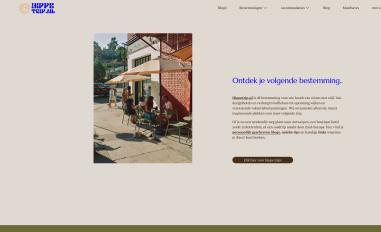 Schermafbeelding van hippetrip.nl