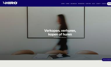 Schermafbeelding van hiro.be