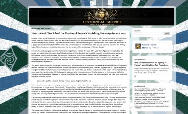 Schermafbeelding van historical-science.blogspot.com