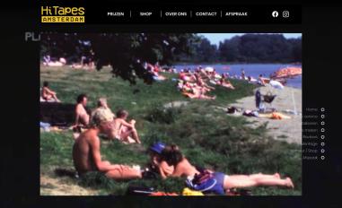 Schermafbeelding van hitapes.amsterdam