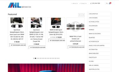 Schermafbeelding van hlautomotive.com