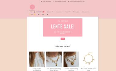 Schermafbeelding van hmjewels.nl