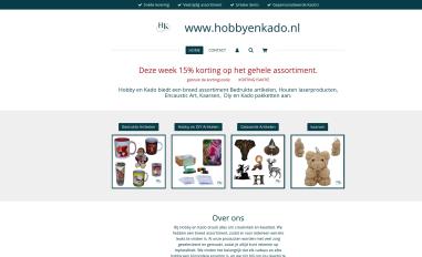 Schermafbeelding van hobbyenkado.nl