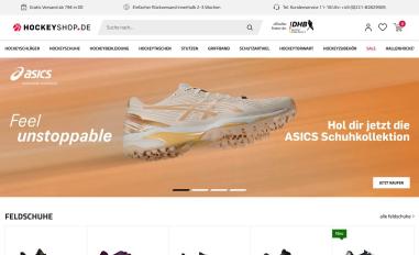 Schermafbeelding van hockeyshop.de