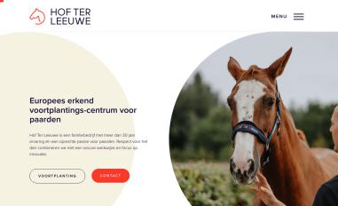 Schermafbeelding van hofterleeuwe.be