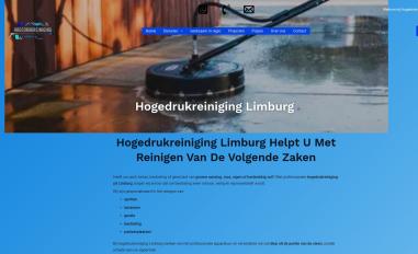 Schermafbeelding van hogedrukreiniginglimburg.nl