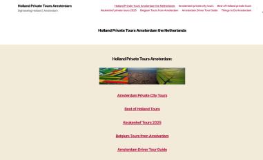 Schermafbeelding van holland-private-tours.com