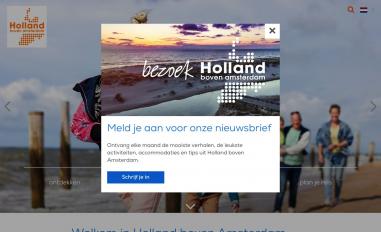 Schermafbeelding van hollandbovenamsterdam.nl