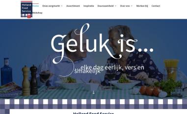 Schermafbeelding van hollandfoodservice.nl