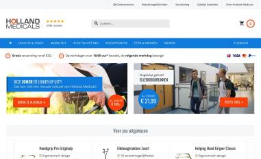 Schermafbeelding van hollandmedicals.nl