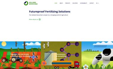 Schermafbeelding van hollandnovochem.com