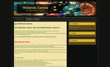 Schermafbeelding van hollandscasino.org