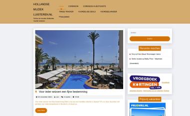 Schermafbeelding van hollandsemuziekluisteren.nl