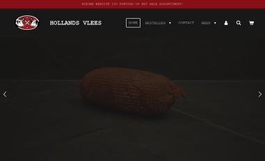 Schermafbeelding van hollandsvlees.nl