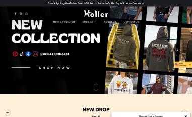 Schermafbeelding van hollerbrand.com