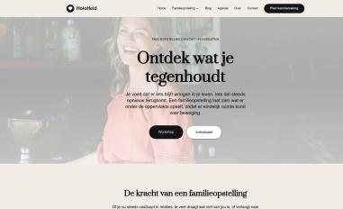 Schermafbeelding van holoheid.nl