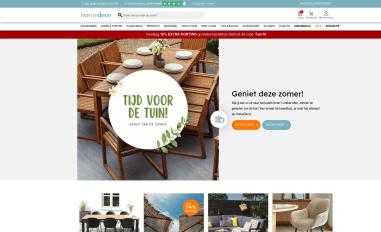Schermafbeelding van homedeco.nl