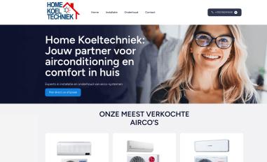 Schermafbeelding van homekoeltechniek.nl