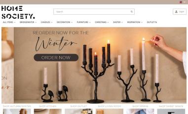 Schermafbeelding van homesociety.nl