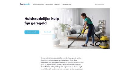 Schermafbeelding van homeworks.nl