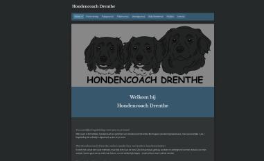 Schermafbeelding van hondencoachdrenthe.nl