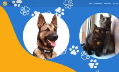 Schermafbeelding van hondenpenningen.eu