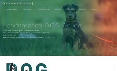Schermafbeelding van hondenschool-dog.nl