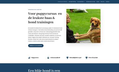 Schermafbeelding van hondenschoolmartine.nl