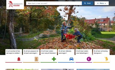 Schermafbeelding van hoorn.nl