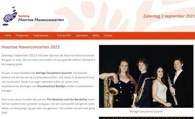 Schermafbeelding van hoornsehavenconcerten.nl